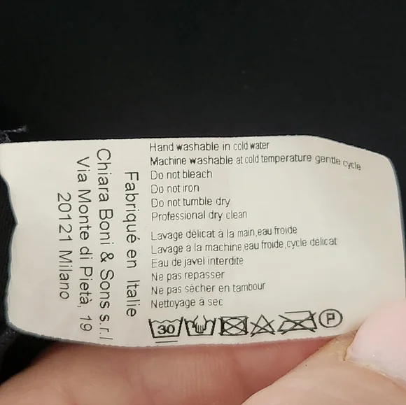 Chiara Boni La Petite Robe Boatneck Dress Full Length Size 38/IT Size 2/US - Picture 7 of 11